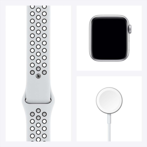 купить Apple Watch Series SE GPS 40mm Case Silver Aluminium Nike Sport Band Platinum в Барнауле фото 4
