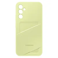 Накладка Samsung A34 Card Slot Сase лайм Накладка оригинальная Samsung купить в Барнауле