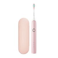 купить Электрическая зубная щетка Soocas Electric Toothbrush X3 (футляр +3 насадки) розовая в Барнауле