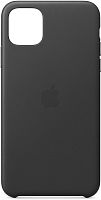 купить Накладка Apple iPhone 11 Pro Leather Case Black (черный) в Барнауле