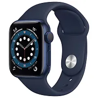 Apple Watch Series 6 GPS 44mm Case Blue Aluminium Band Blue Apple купить в Барнауле