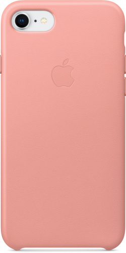 купить Накладка Apple iPhone 8/7 Leather Case Soft Pink (бледно-розовый) в Барнауле