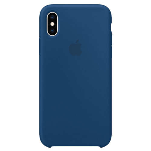 купить Накладка Apple iPhone XS Max Silicone Case Blue Horizon (синий) в Барнауле