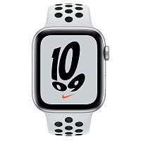 Apple Watch Series SE GPS 44mm Case Silver Aluminium Nike Sport Band Platinum Apple купить в Барнауле
