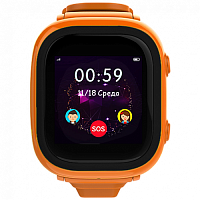 купить Детские часы EnBe с GPS трекером Оранжевый в Барнауле