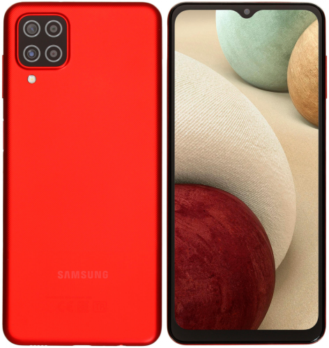 купить Samsung A12 A127F/DS 64GB Красный в Барнауле